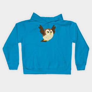 Owl Flying Kids Hoodie